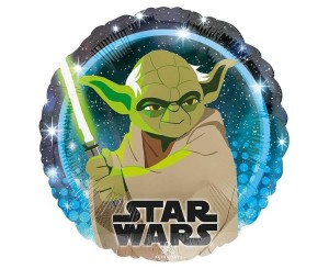 BALON FOLIOWY STAR WARS YODA 46CM