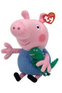 BEANIE BABIES ŚWINKA PEPPA - GEORGE, TY