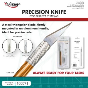 NOŻYK MODELARSKI PRECISION KNIFE 5SZT
