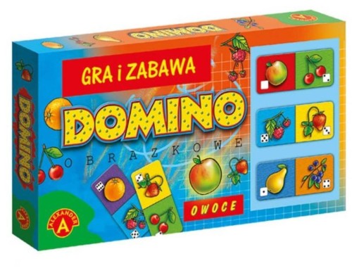 Domino obrazkowe Owoce ALEX, Alexander