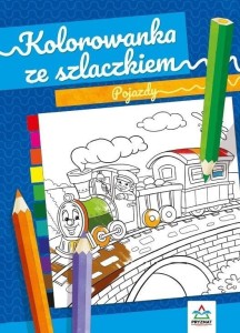 KOLOROWANKA ZE SZLACZKIEM. POJAZDY