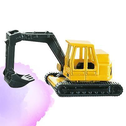 Siku 08 - Koparka na gąsienicach S0801, Siku