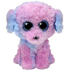 BOOS FLORA - KOLOROWY PUDEL 15 CM, TY