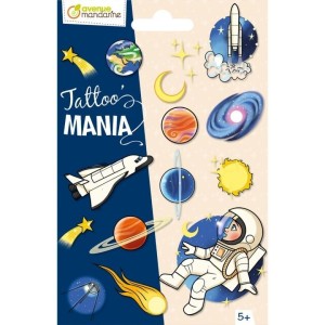 TATUAŻE ZMYWALNE KOSMOS, CLAIREFONTAINE