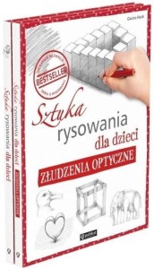 PAKIET: SZTUKA RYSOWANIA DLA DZIECI / ZŁUDZENIA...