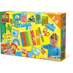 UCZĘ SIĘ WYCINAĆ - MEGA ZESTAW Z NOŻYCZKAMI