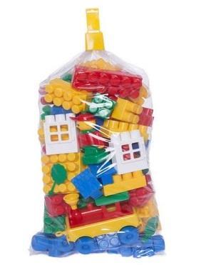 Klocki konstrukcyjne duże 81el, Hemar Family