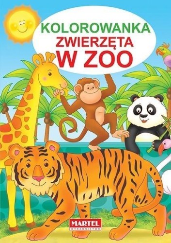 Kolorowanka. Zwierzęta w ZOO, praca zbiorowa