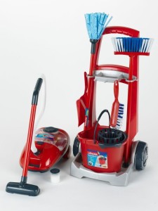 WÓZEK DO SPRZĄTANIA Z ODKURZACZEM VILEDA, KLEIN