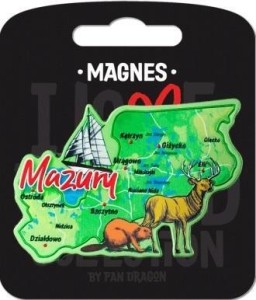 MAGNES I LOVE POLAND MAZURY ILP-MAG-A-MAZ-10