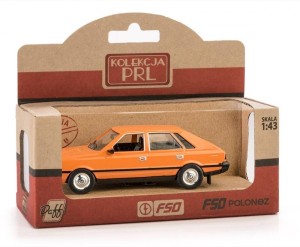 KOLEKCJA PRL FSO POLONEZ POMARAŃCZOWY, DAFFI