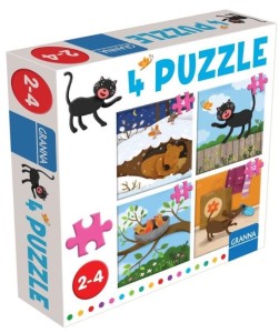 PUZZLE Z KOTEM GRANNA, GRANNA