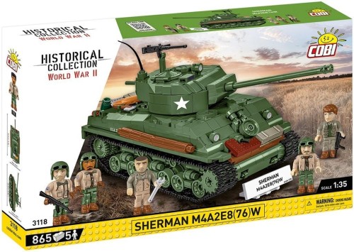 Historical Collection Sherman M4A2E8 (76)W, Cobi