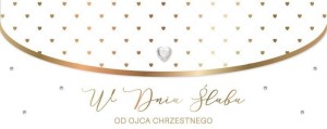 KARNET ŚLUB OD OJCA CHRZESTNEGO LUX-195