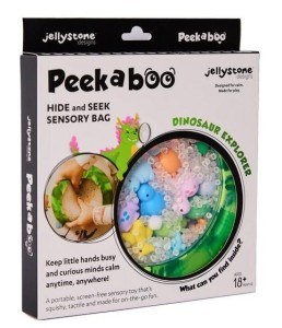 DYSK SENSORYCZNY Z FIGUR. A-KU-KU! PEEKABOO DINO