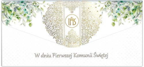 Karnet-koperta DL Pamiątka I Komunii
