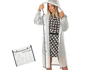 PELERYNA PRZECIWDESZCZOWA TRANSPARENTNA L