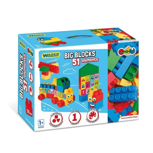 Big Blocks klocki 51el, WADER