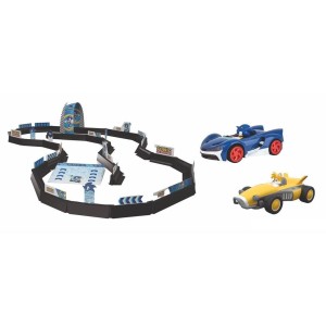 RC CARS TEAM SONIC RACING TABLETOP RACING + 2 AUTA