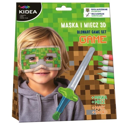 Zestaw 3D BlowArt game KIDEA, DERFORM