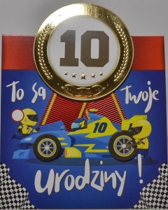 KARNET URODZINY 10