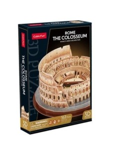 PUZZLE 3D KOLOSEUM W RZYMIE, CUBIC FUN