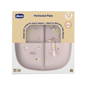 TALERZ 3-DZIELNY BEŻOWY 12M+, CHICCO