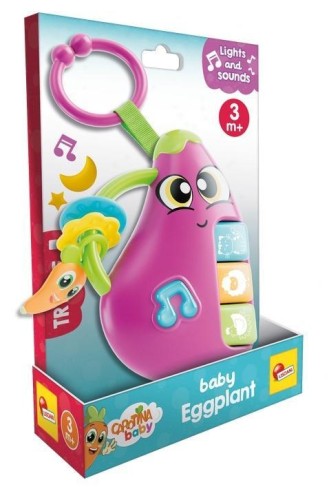 Grzechotka interaktywna Bakłażan, Lisciani