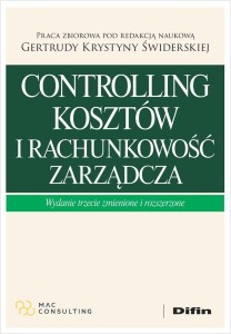 CONTROLLING KOSZTÓW I RACHUNKOWOŚĆ ZARZĄDCZA