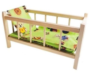 ŁÓŻECZKO MAŁE DREWNIANE, PRO KIDS