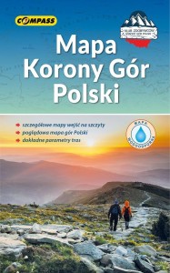 MAPA - KORONY GÓR POLSKI