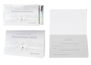 ZAPROSZENIE ZP-018 KOMUNIA (5 SZT.)