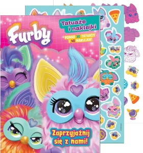 FURBY. TATUAŻE I NAKLEJKI. ZAPRZYJAŹNIJ SIĘ Z NAMI