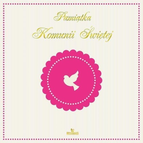 Pamiątka Komunii Świętej - dziewczynka