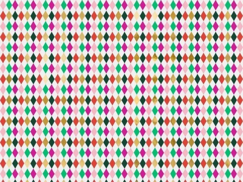 Papier do pakowania - Romby 70x200cm, PartyDeco