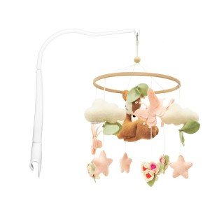 KARUZELA DO ŁÓŻECZKA Z UCHWYTEM MOCUJĄCYM ROSI