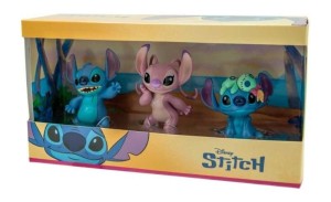 LILO I STITCH - ZESTAW TRZECH FIGUREK, BULLYLAND