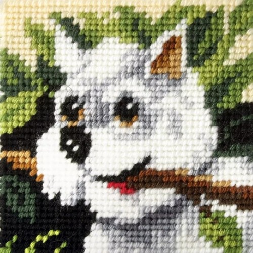 Haft. Moje pierwsze wyszywanie - Biały piesek