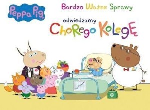 ŚWINKA PEPPA. ODWIEDZAMY CHOREGO KOLEGĘ