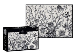 PUZZLE 1000 FLOWERS 1, INTERDRUK