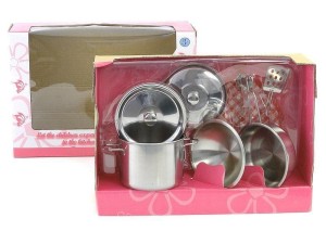 ZESTAW METALOWYCH GARNKÓW, ADAR