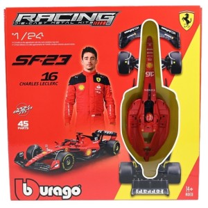 FERRARI FORMULA MODEL KIT WITH HELMET & STAND
