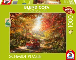 PUZZLE 1000 BLEND COTA POWRÓT DO DOMU, SCHMIDT