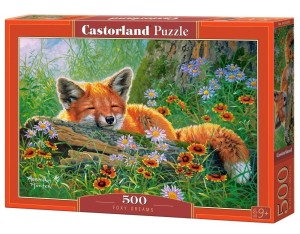 PUZZLE 500 FOXY DREAMS CASTOR, CASTORLAND