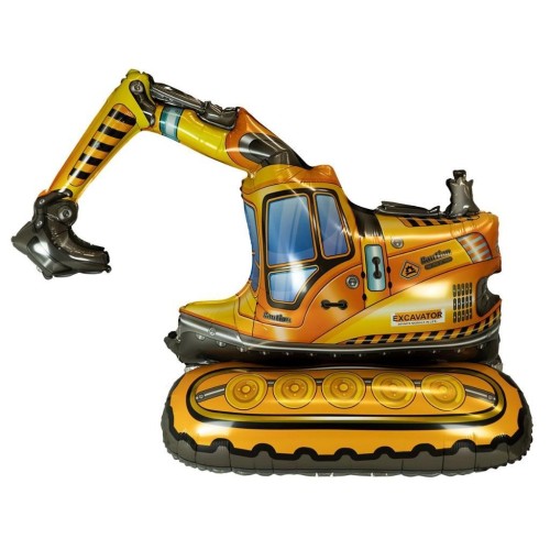 Balon foliowy koparka 3D XL