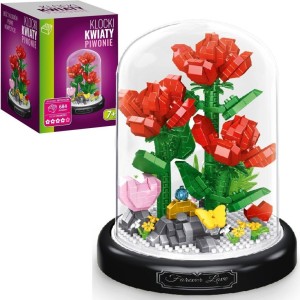 KLOCKI PIWONIE POD KLOSZEM 684EL, ARTYK