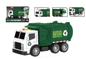 AUTO ŚMIECIARKA ZE ŚWIATŁEM I DŹWIĘKIEM, ARTYK