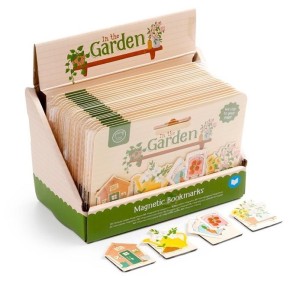 ZAKŁADKI MAGNETYCZNE DO KSIĄŻEK OGRÓD, PUCKATOR