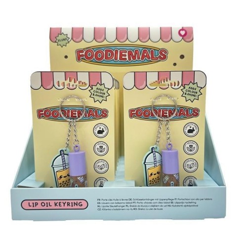 Olejek do ust z zawieszką o zapachu waniliowym