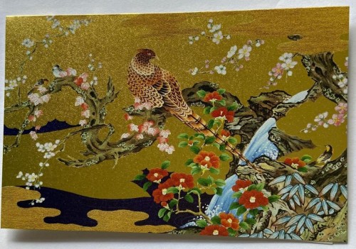 Karnet F25-953 Bażant na gałęzi